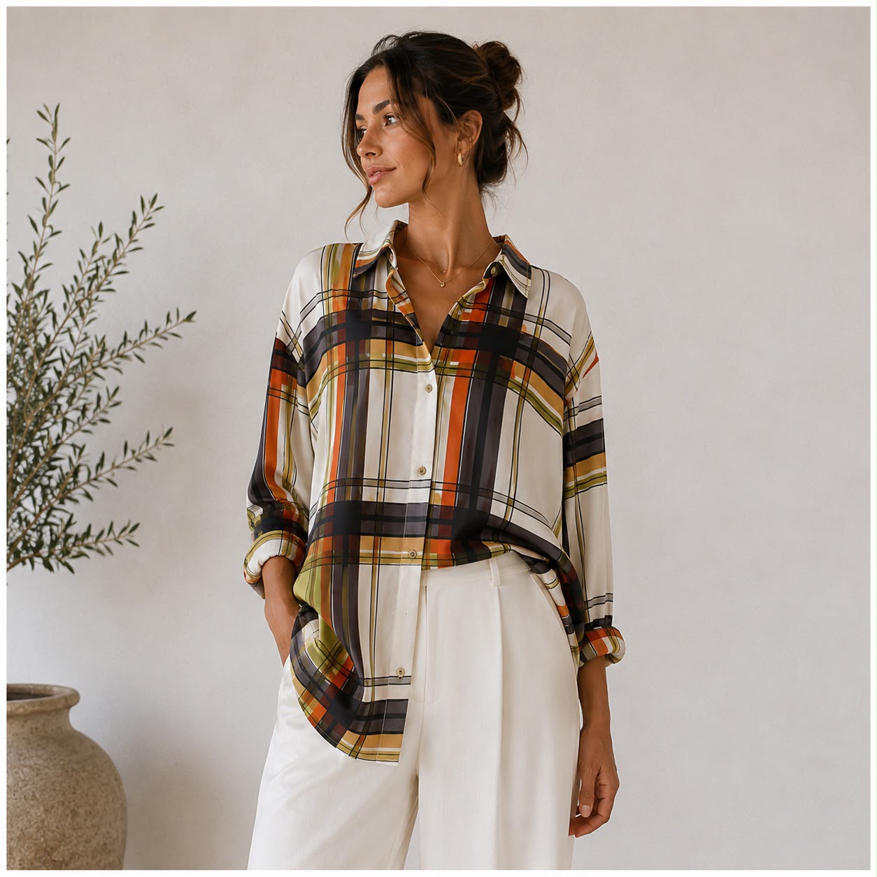 Ekoseli Floş Saten